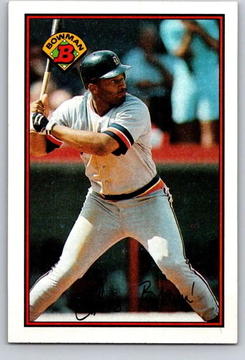 1989 Bowman #106 Chris Brown NM-MT Detroit Tigers Baseball Card - Baseball Card Single