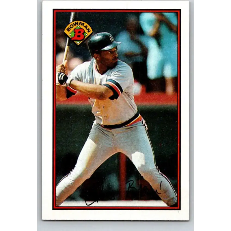 1989 Bowman #106 Chris Brown NM-MT Detroit Tigers Baseball Card - Baseball Card Single