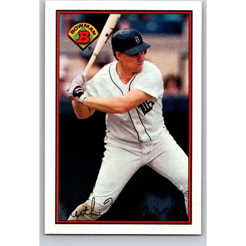 1989 Bowman #109 Keith Moreland NM-MT Detroit Tigers Baseball Card - Baseball Card Single