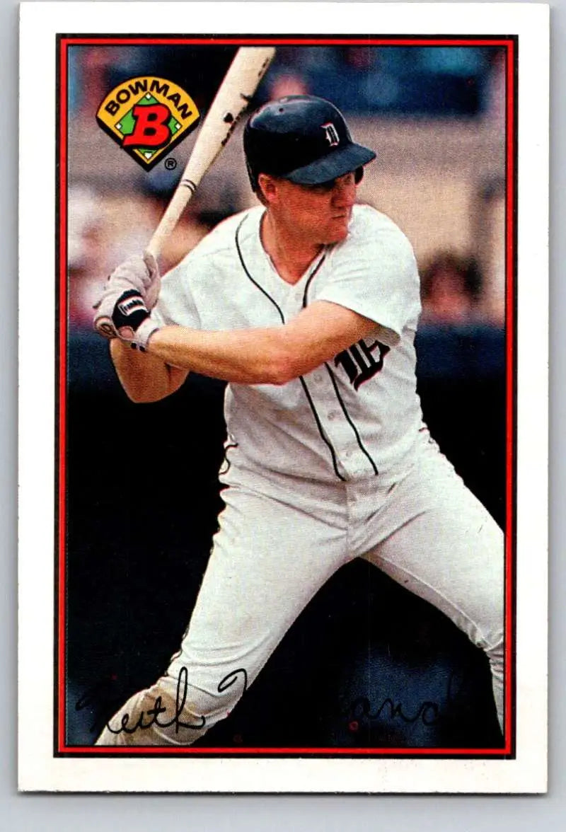 1989 Bowman #109 Keith Moreland NM-MT Detroit Tigers Baseball Card - Baseball Card Single