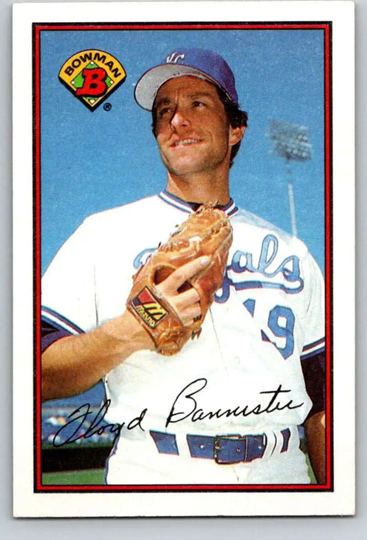 1989 Bowman #112 Floyd Bannister NM-MT Kansas City Royals Baseball Card - Baseball Card Single