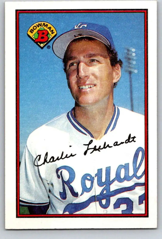 1989 Bowman #116 Charlie Leibrandt NM-MT Kansas City Royals Baseball Card - Baseball Card Single