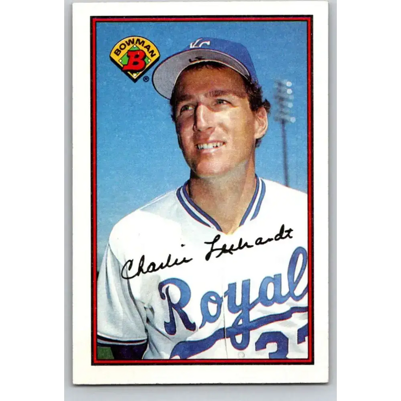 1989 Bowman #116 Charlie Leibrandt NM-MT Kansas City Royals Baseball Card - Baseball Card Single