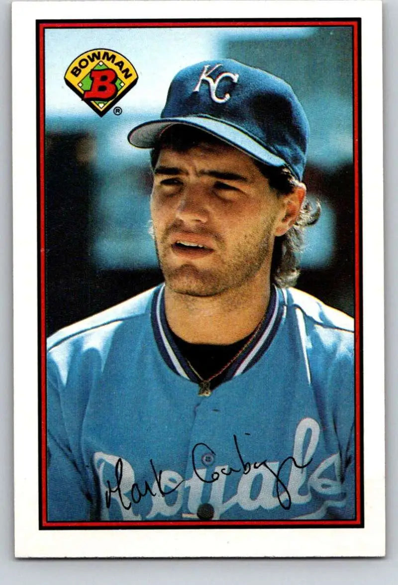 1989 Bowman #117 Mark Gubicza NM-MT Kansas City Royals Baseball Card - Baseball Card Single
