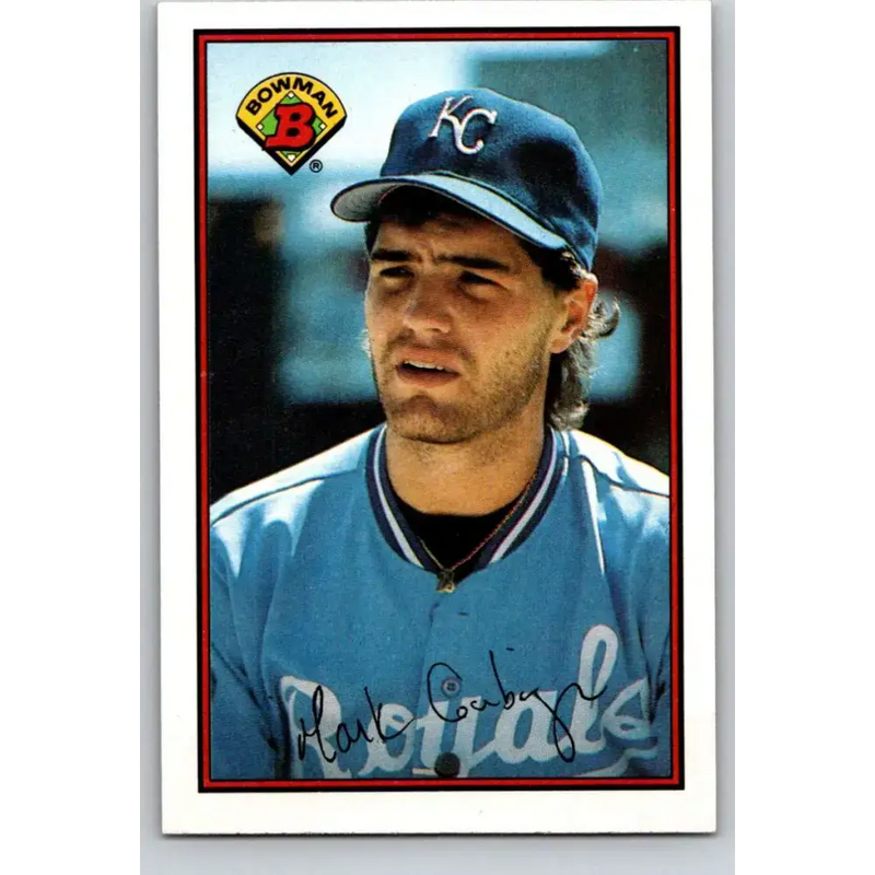 1989 Bowman #117 Mark Gubicza NM-MT Kansas City Royals Baseball Card - Baseball Card Single