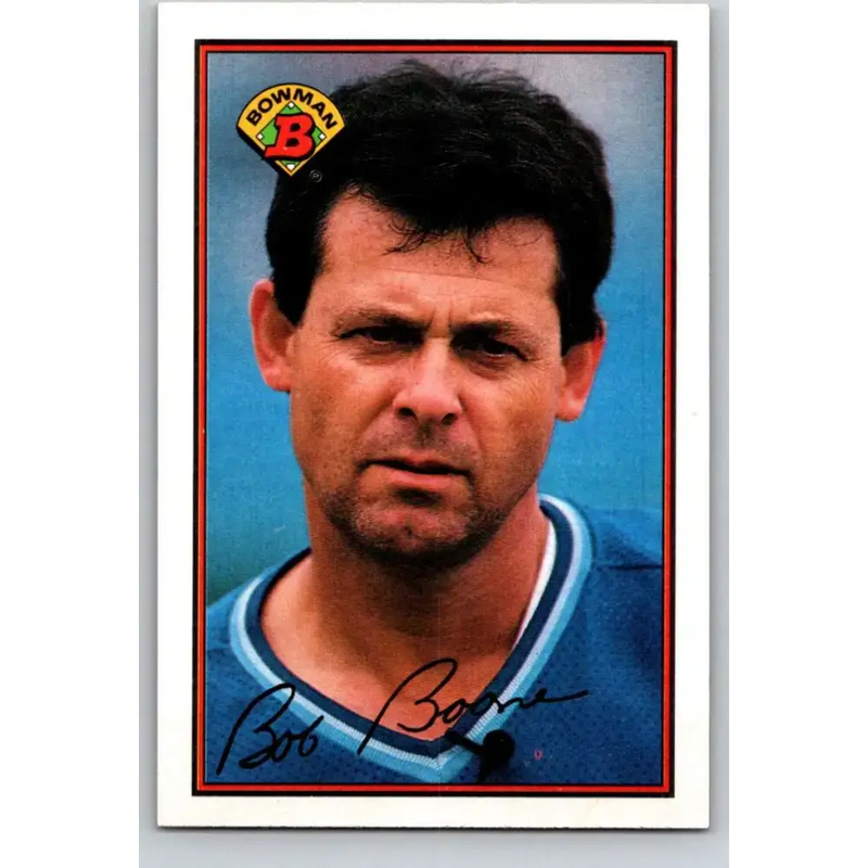 1989 Bowman #119 Bob Boone NM-MT Kansas City Royals Baseball Card - Baseball Card Single