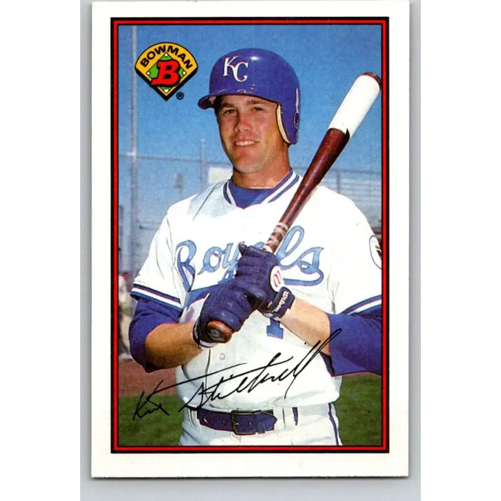 1989 Bowman #120 Kurt Stillwell NM-MT Kansas City Royals Baseball Card