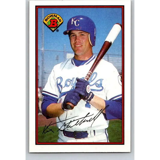 1989 Bowman #120 Kurt Stillwell NM-MT Kansas City Royals Baseball Card