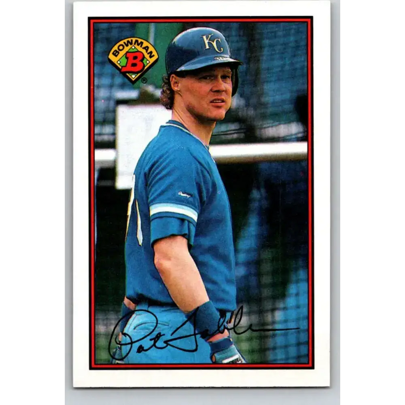 1989 Bowman #125 Pat Tabler NM-MT Kansas City Royals Baseball Card - Baseball Card Single