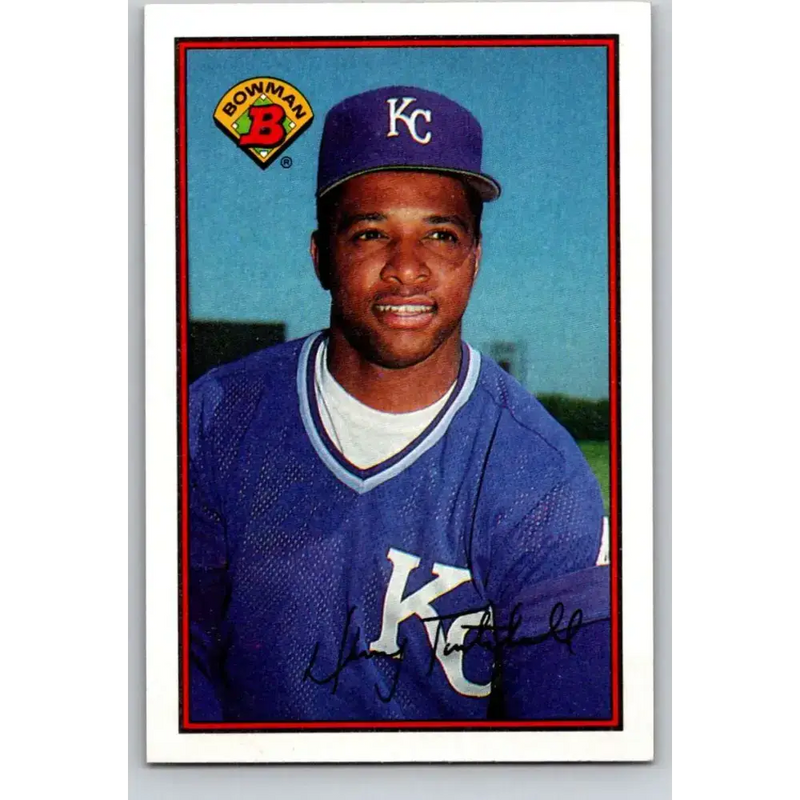 1989 Bowman #128 Danny Tartabull NM-MT Kansas City Royals Baseball Card - Baseball Card Single