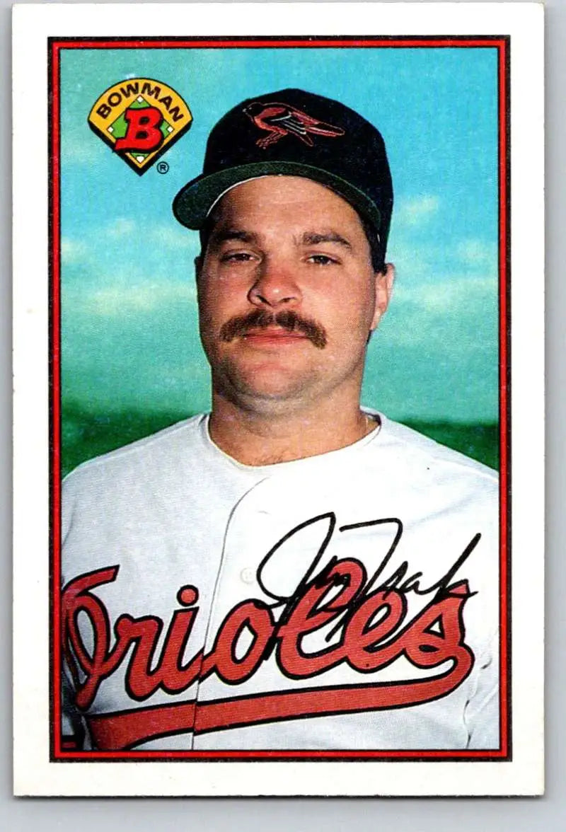 1989 Bowman #13 Jim Traber NM-MT Baltimore Orioles Baseball Card - Baseball Card Single