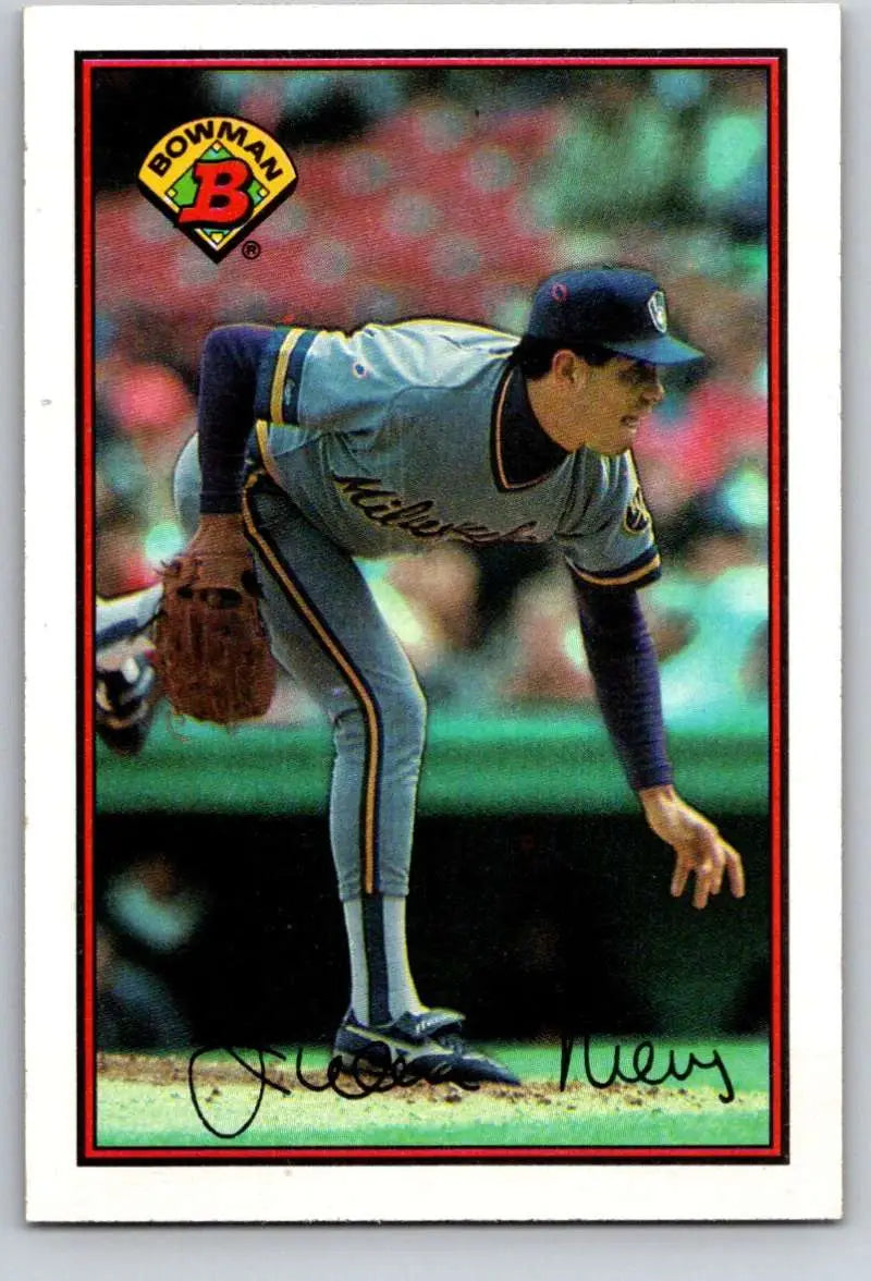 1989 Bowman #131 Juan Nieves NM-MT Milwaukee Brewers Baseball Card - Baseball Card Single
