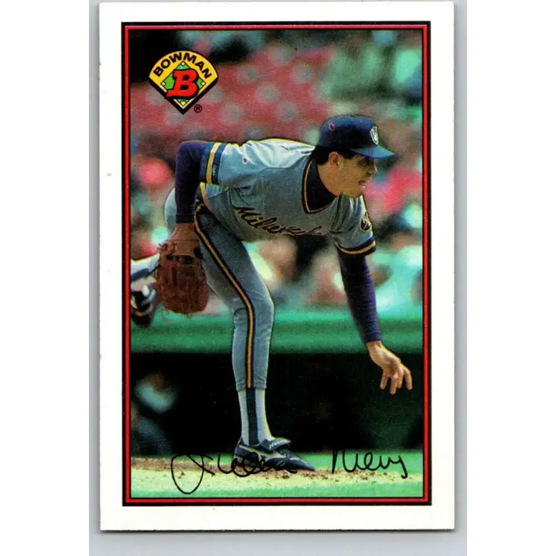 1989 Bowman #131 Juan Nieves NM-MT Milwaukee Brewers Baseball Card - Baseball Card Single