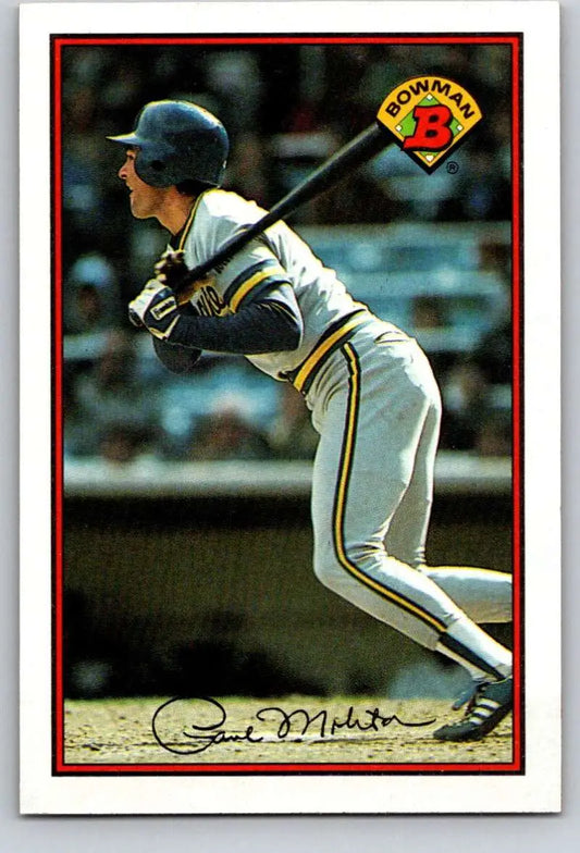 1989 Bowman #140 Paul Molitor NM-MT Milwaukee Brewers Baseball Card - Baseball Card Single