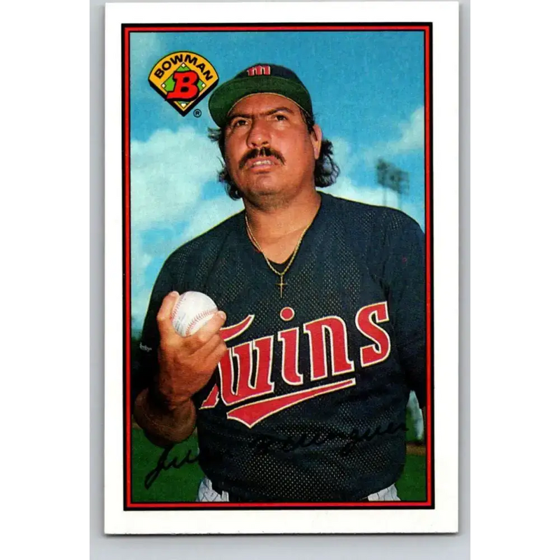 1989 Bowman #152 Juan Berenguer NM-MT Minnesota Twins Baseball Card - Baseball Card Single