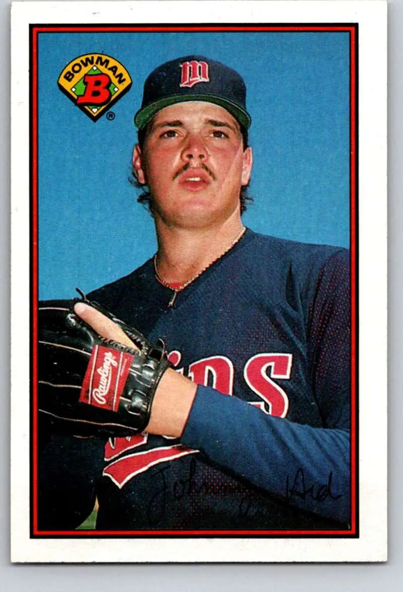 1989 Bowman #153 Johnny Ard NM-MT RC Rookie Minnesota Twins Baseball Card - Baseball Card Single