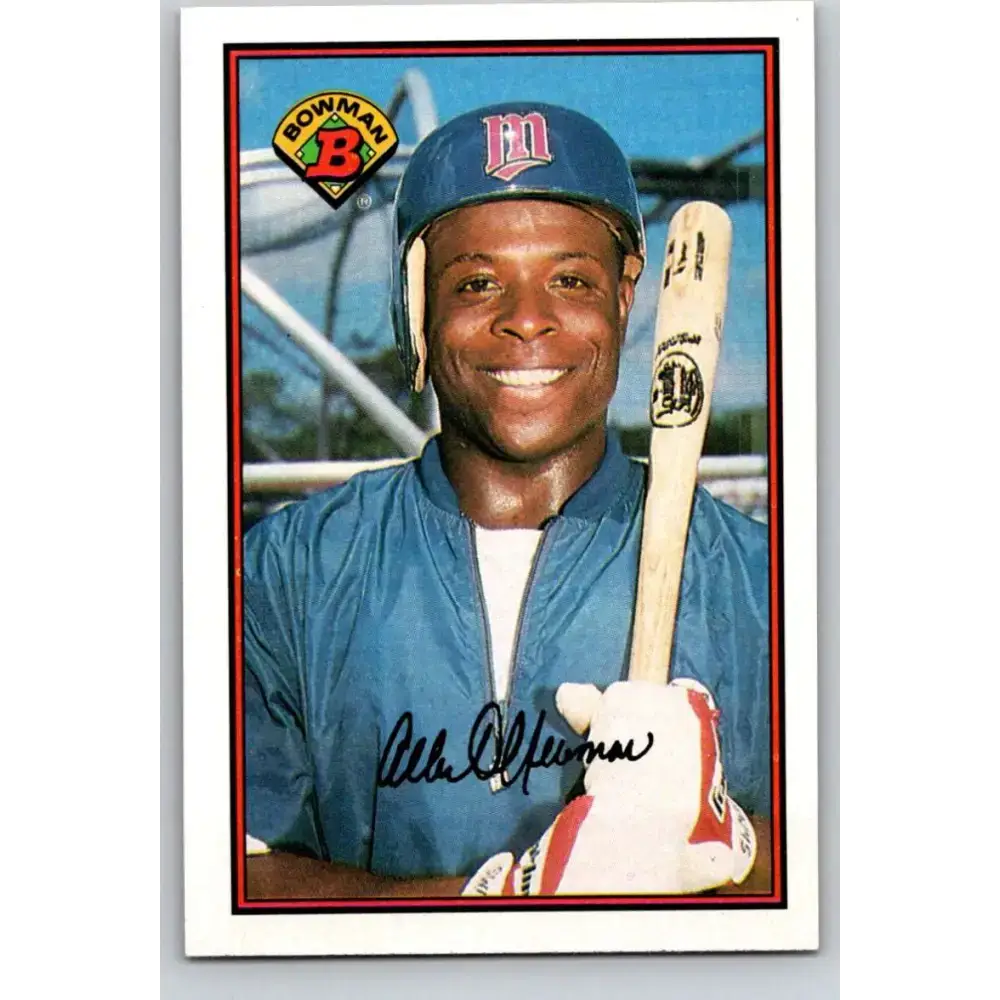 1989 Bowman #156 Al Newman NM-MT Minnesota Twins Baseball Card