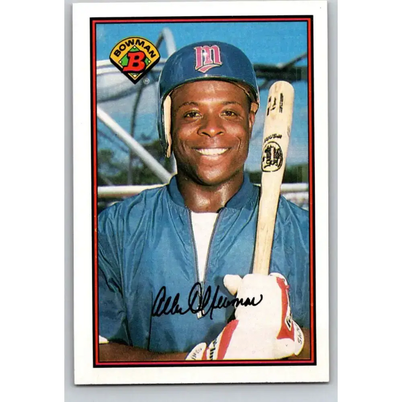 1989 Bowman #156 Al Newman NM-MT Minnesota Twins Baseball Card - Baseball Card Single