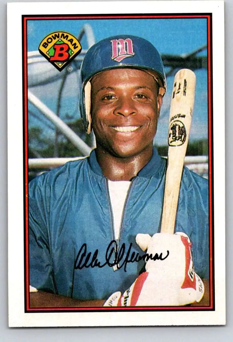 1989 Bowman #156 Al Newman NM-MT Minnesota Twins Baseball Card - Baseball Card Single
