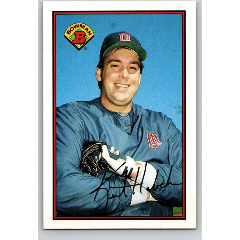 1989 Bowman #157 Kent Hrbek NM-MT Minnesota Twins Baseball Card - Baseball Card Single