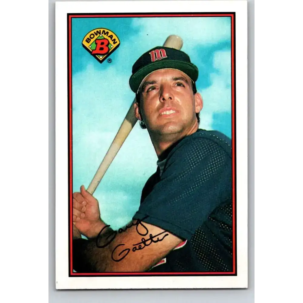 1989 Bowman #158 Gary Gaetti NM-MT Minnesota Twins Baseball Card