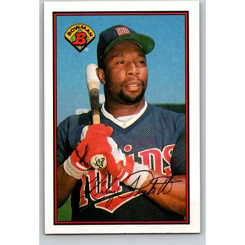1989 Bowman #162 Kirby Puckett NM-MT Minnesota Twins Baseball Card - Baseball Card Single