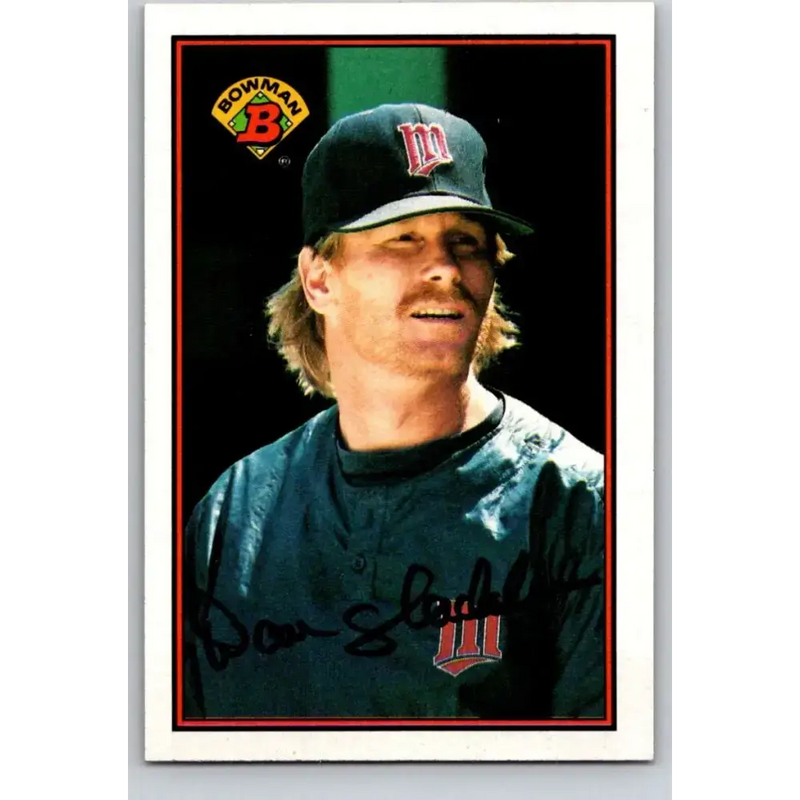 1989 Bowman #163 Dan Gladden NM-MT Minnesota Twins Baseball Card - Baseball Card Single