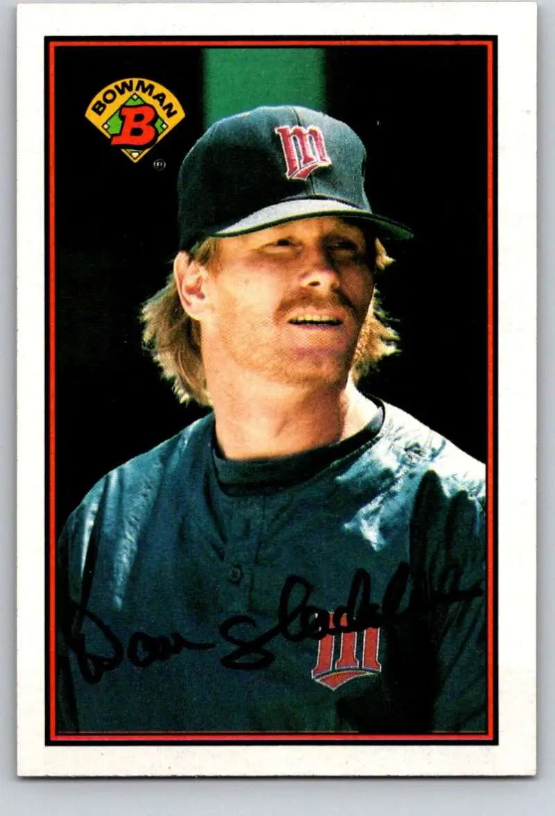 1989 Bowman #163 Dan Gladden NM-MT Minnesota Twins Baseball Card - Baseball Card Single