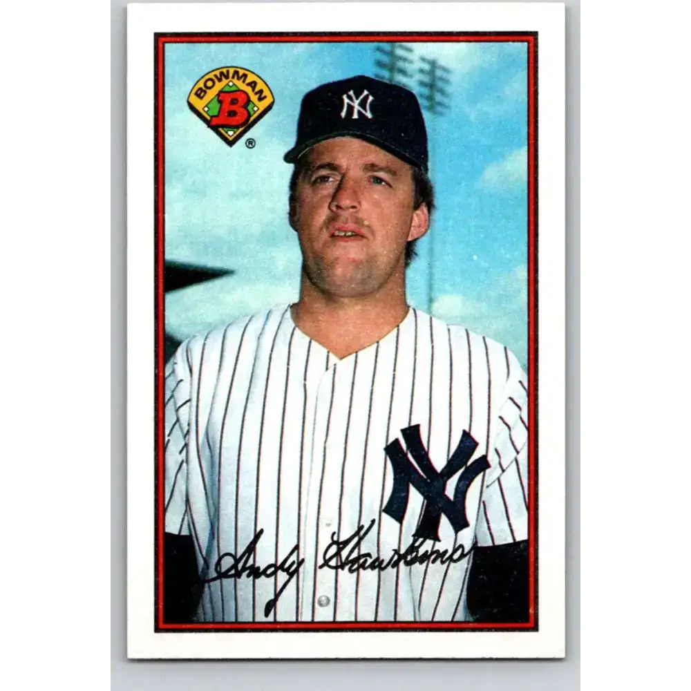 1989 Bowman #166 Andy Hawkins NM-MT New York Yankees Baseball Card