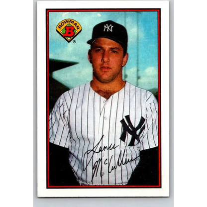 1989 Bowman #168 Lance McCullers NM-MT New York Yankees Baseball Card