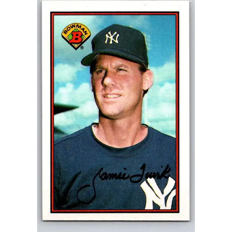 1989 Bowman #173 Jamie Quirk NM-MT New York Yankees Baseball Card - Baseball Card Single