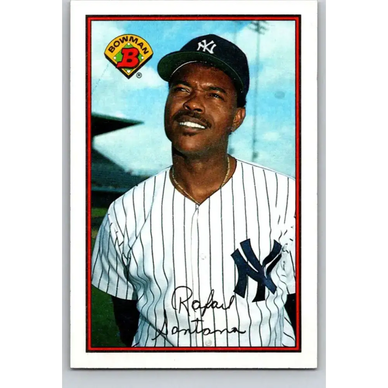 1989 Bowman #174 Rafael Santana NM-MT New York Yankees Baseball Card - Baseball Card Single