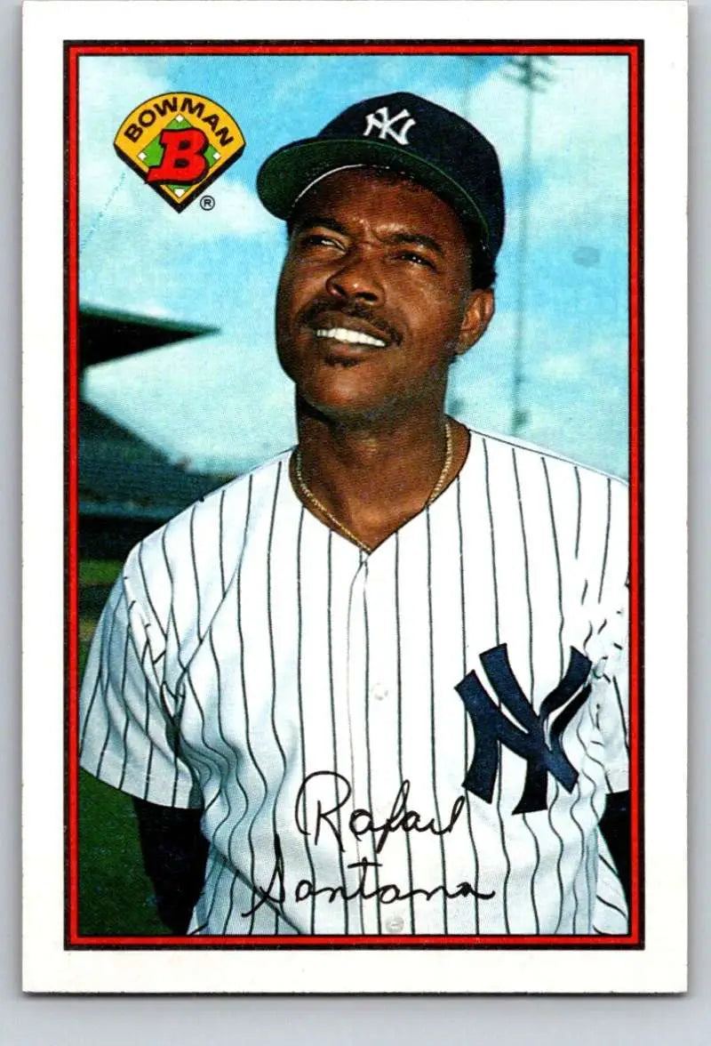 1989 Bowman #174 Rafael Santana NM-MT New York Yankees Baseball Card - Baseball Card Single