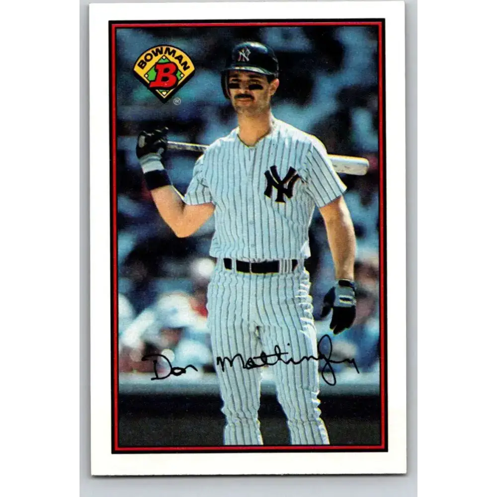 1989 Bowman #176 Don Mattingly NM-MT New York Yankees Baseball Card