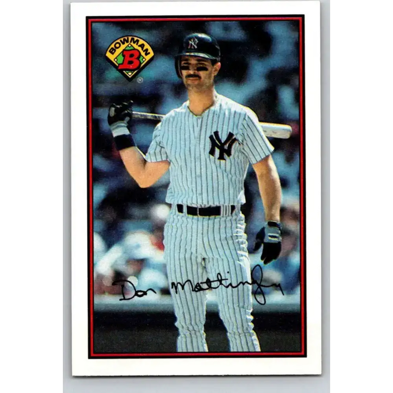 1989 Bowman #176 Don Mattingly NM-MT New York Yankees Baseball Card - Baseball Card Single
