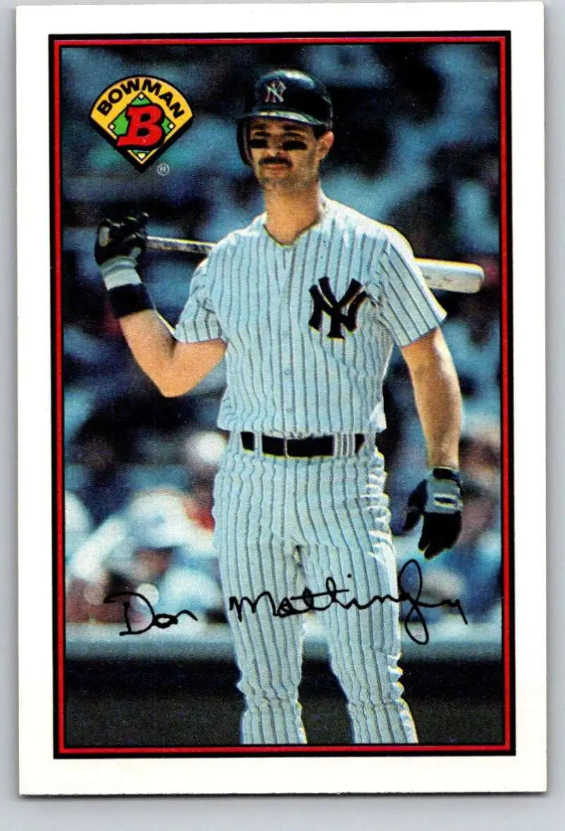 1989 Bowman #176 Don Mattingly NM-MT New York Yankees Baseball Card - Baseball Card Single