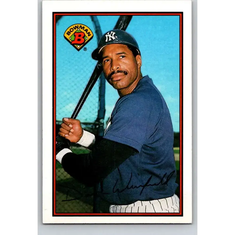 1989 Bowman #179 Dave Winfield NM-MT New York Yankees Baseball Card - Baseball Card Single