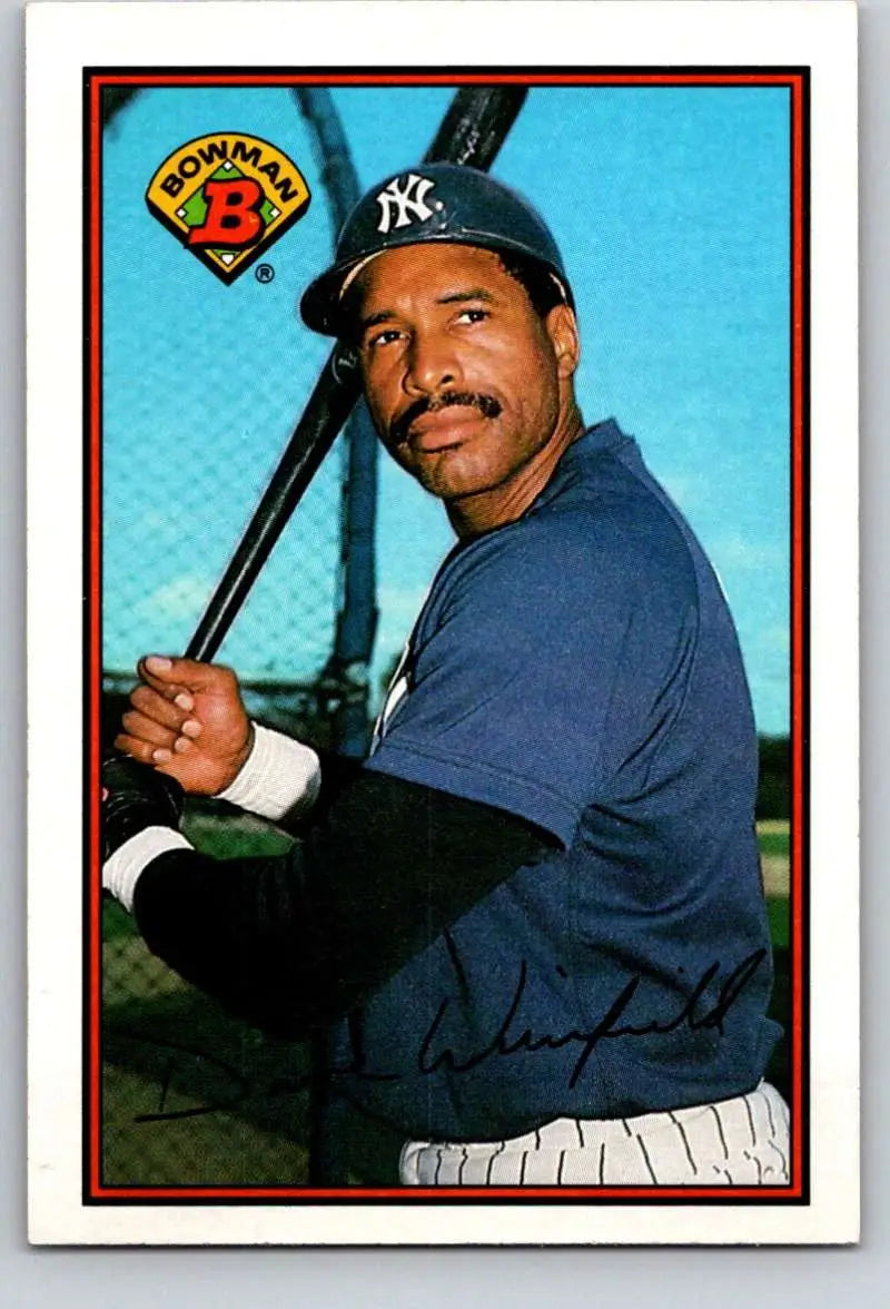 1989 Bowman #179 Dave Winfield NM-MT New York Yankees Baseball Card - Baseball Card Single