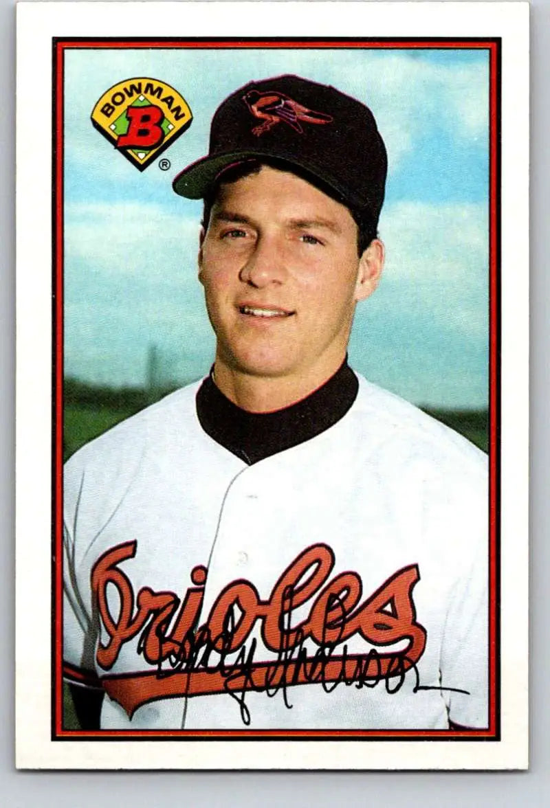1989 Bowman #18 Brady Anderson NM-MT RC Rookie Baltimore Orioles Baseball Card - Baseball Card Single