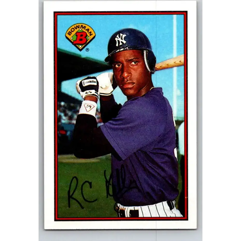 1989 Bowman #183 Roberto Kelly NM-MT New York Yankees Baseball Card - Baseball Card Single