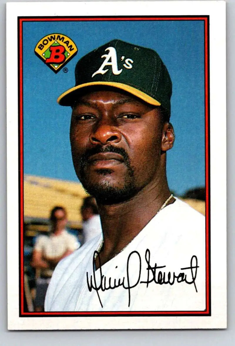 1989 Bowman #188 Dave Stewart NM-MT Oakland Athletics Baseball Card - Baseball Card Single