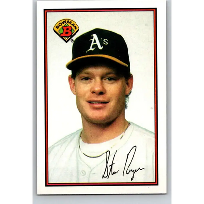 1989 Bowman #195 Stan Royer NM-MT RC Rookie Oakland Athletics Baseball Card