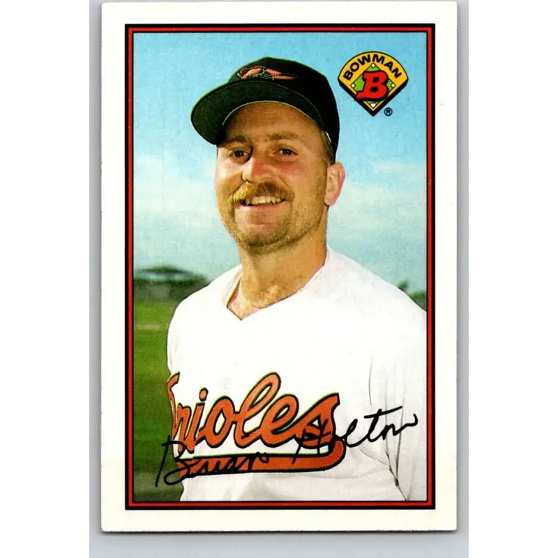 1989 Bowman #2 Brian Holton NM-MT Baltimore Orioles Baseball Card - Baseball Card Single