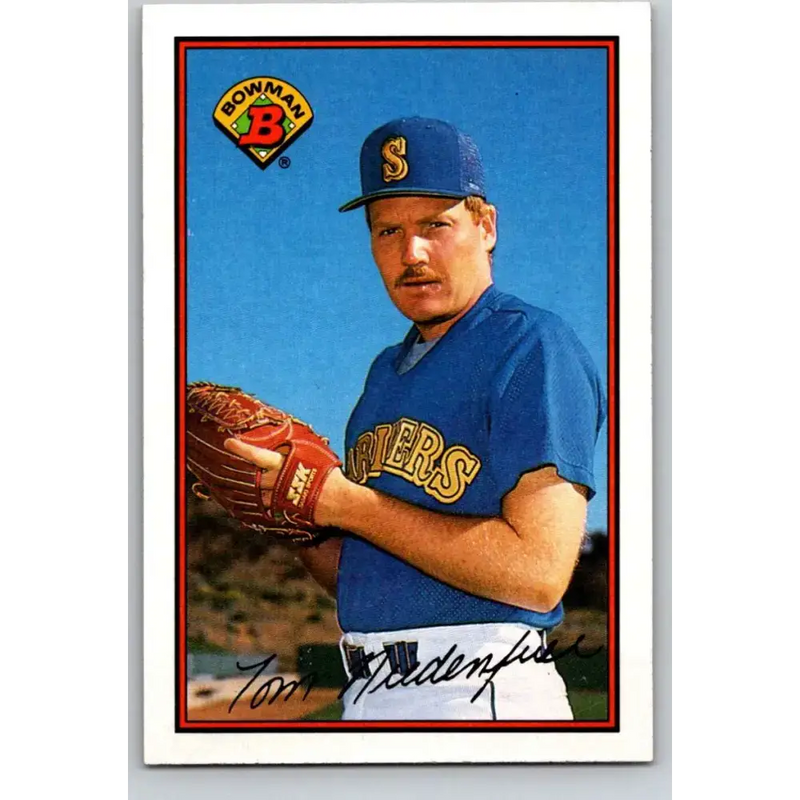 1989 Bowman #204 Tom Niedenfuer NM-MT Seattle Mariners Baseball Card - Baseball Card Single
