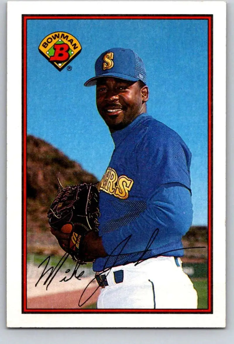 1989 Bowman #207 Mike Jackson NM-MT Seattle Mariners Baseball Card - Baseball Card Single