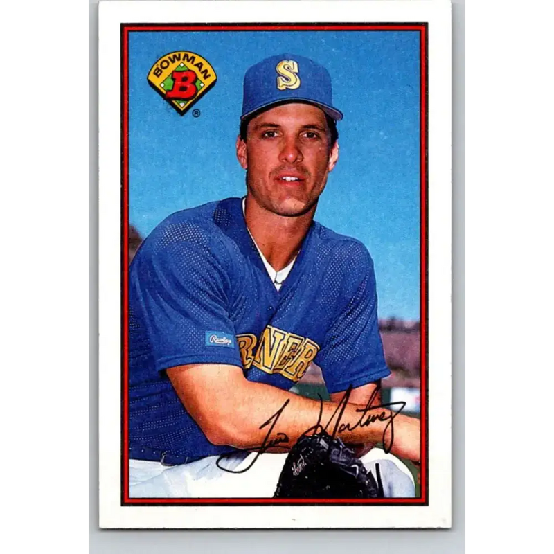 1989 Bowman #211 Tino Martinez NM-MT RC Rookie Seattle Mariners Baseball Card - Baseball Card Single