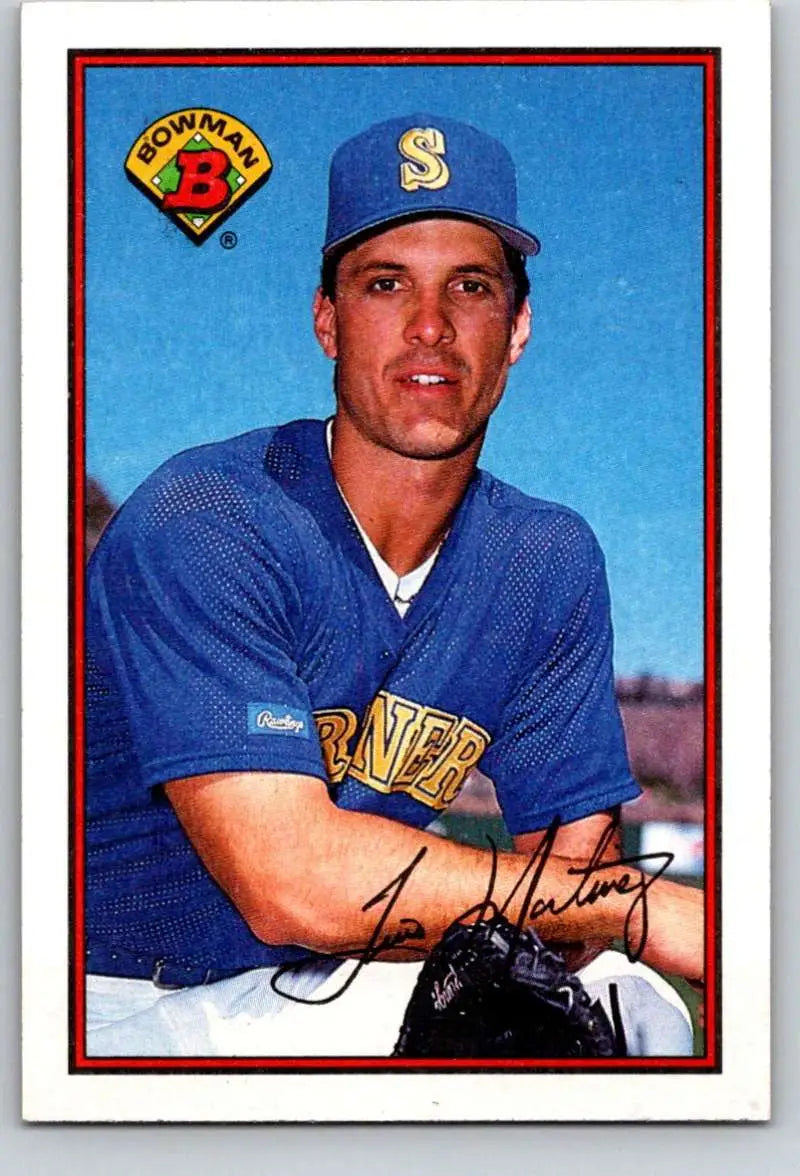 1989 Bowman #211 Tino Martinez NM-MT RC Rookie Seattle Mariners Baseball Card - Baseball Card Single