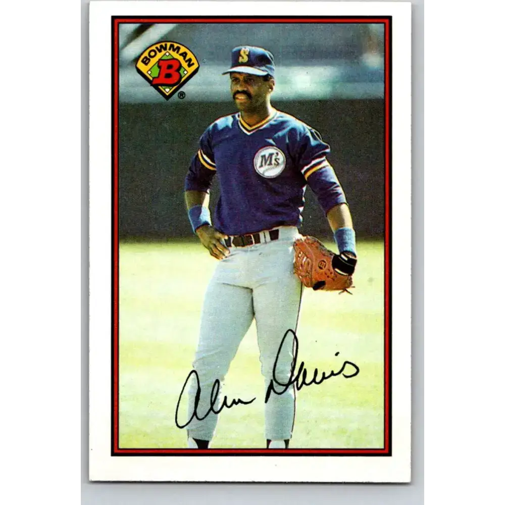 1989 Bowman #215 Alvin Davis NM-MT Seattle Mariners Baseball Card