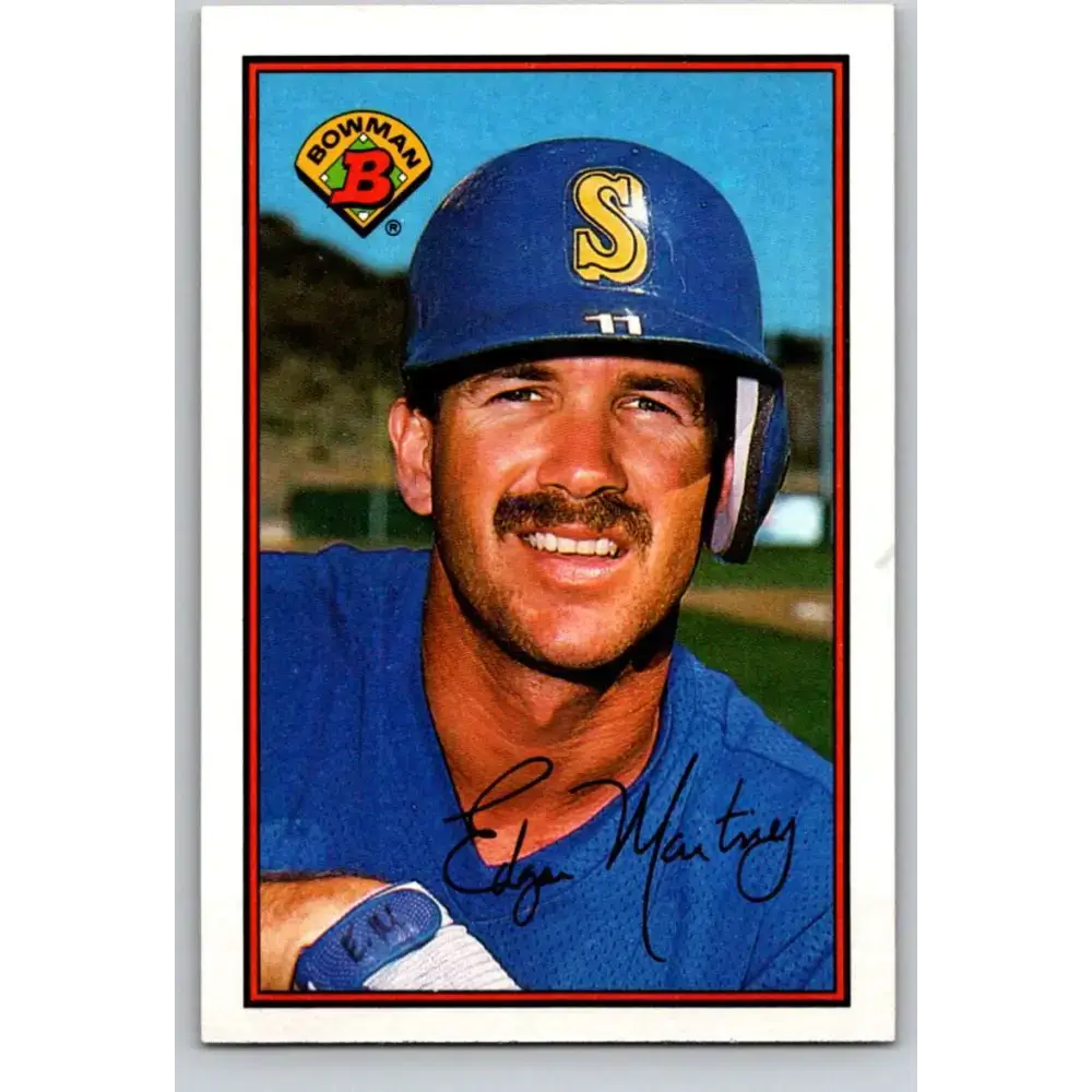 1989 Bowman #216 Edgar Martinez NM-MT Seattle Mariners Baseball Card