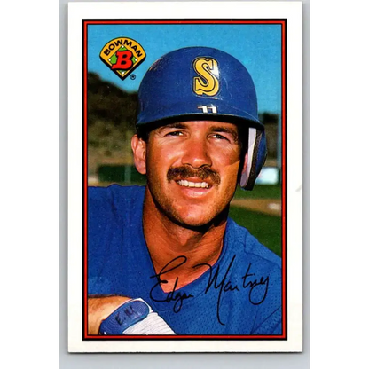 1989 Bowman #216 Edgar Martinez NM-MT Seattle Mariners Baseball Card